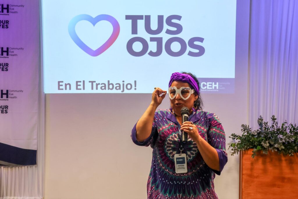 Liliam Beatriz Zamorano Tejada, CEH, Community Eye Health, Salud Ocular Comunitaria