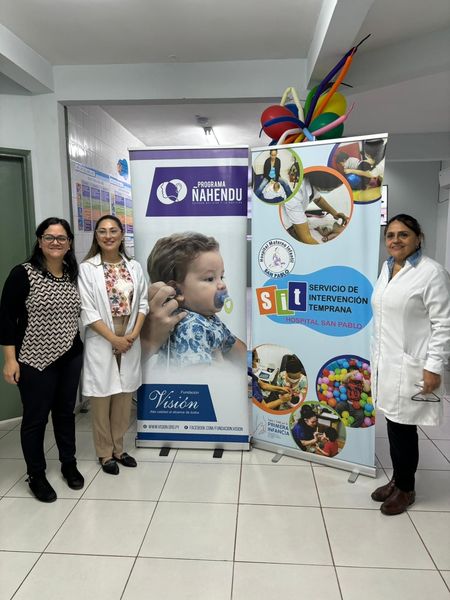 Ñahendu en la 1ra. Jornada de Potenciales Evocados en el Hospital General Materno Infantil San Pablo